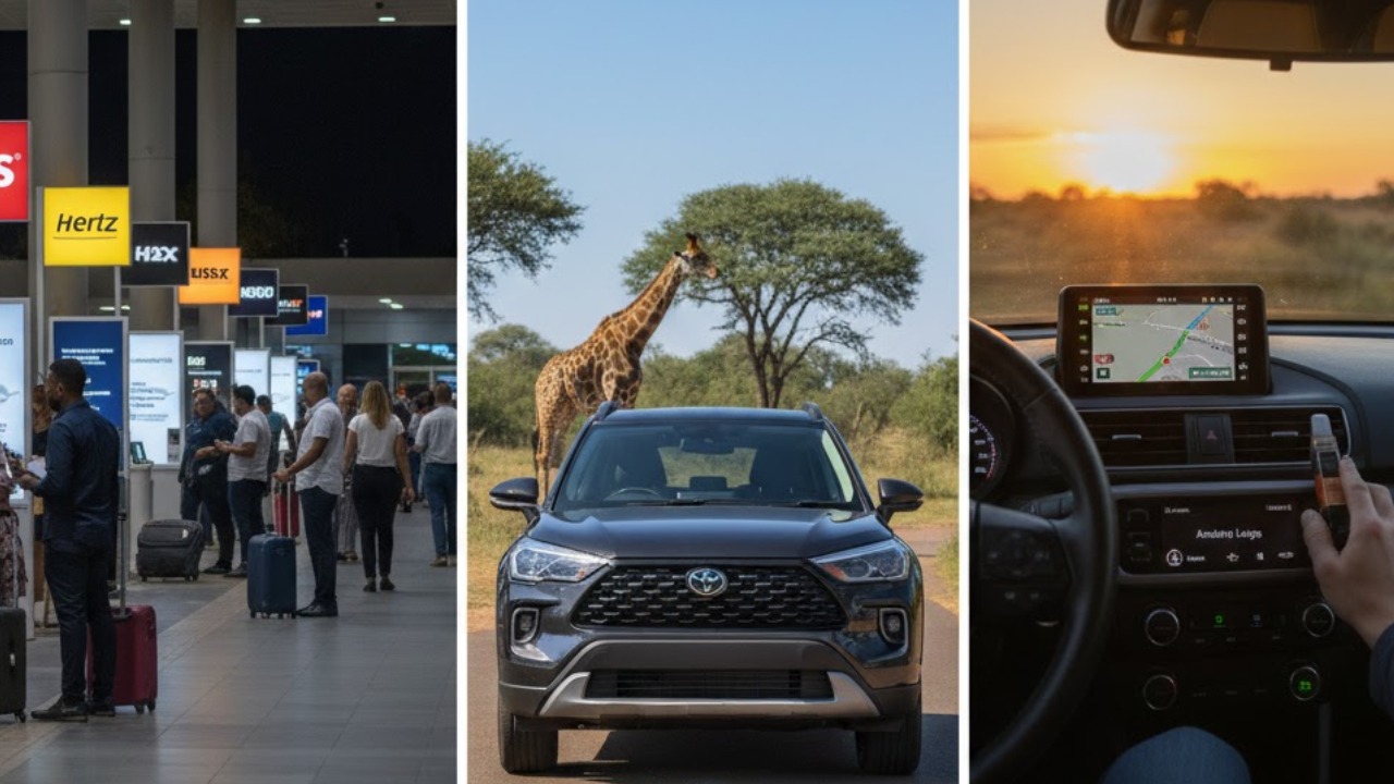 Car Rental options from Andante Boutique Lodge