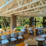 Lady Chatterleys Garden Hall at Andante Lodge in Pretoria