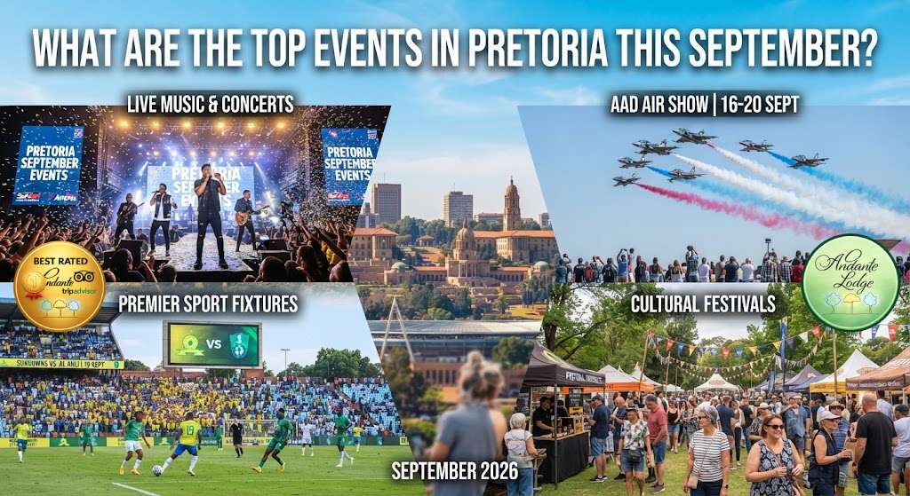 Upcoming Attractions in and around Pretoria